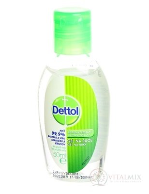 Dettol antibakteriální gel na ruce 1x50 ml