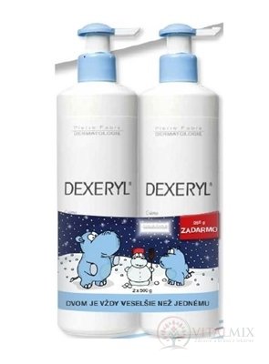 DEXERYL Creme (DUO) ochranný krém na suchou kůži (výhodné balení) 2x500 g, 1x1 set