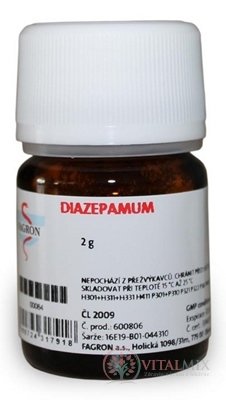 Diazepamum - FAGRON v lahvičce širokohrdlé 1x2 g