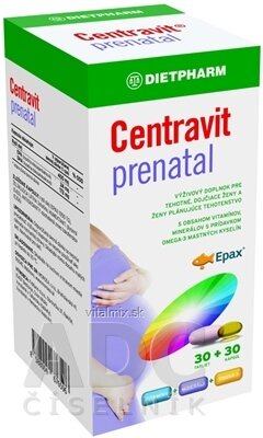 DIETPHARM Centravis Prenatal (tbl 30 + cps 30) 2x30 ks