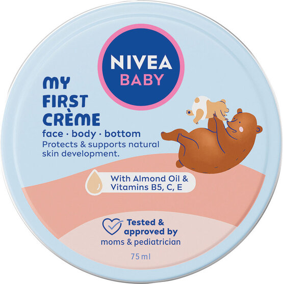 Nivea Baby krém na obličej, tělo a zadeček 75ml