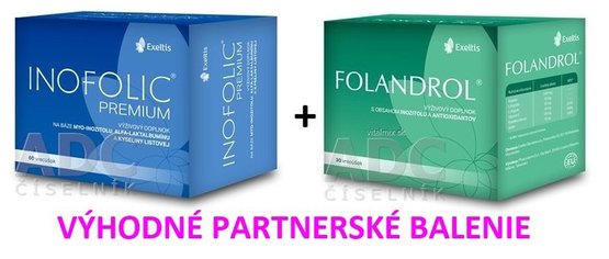 PARTNERSKÝ BALÍČEK INOFOLIC PREMIUM 60sáč..+FOLANDROL 30sáč.