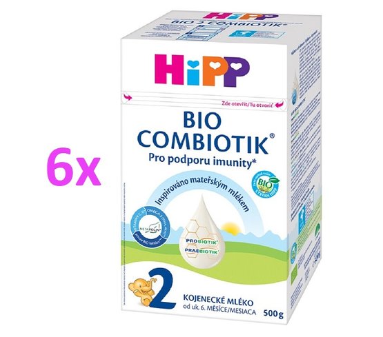 HIPP BIO COMBIOTIK 2 6X500G