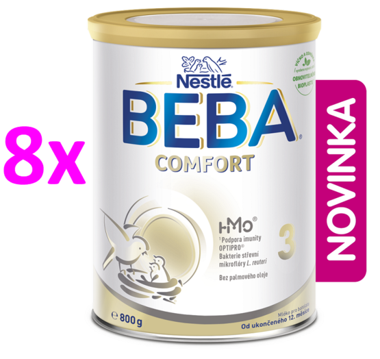 BEBA COMFORT 3 HMO 800G 8ks