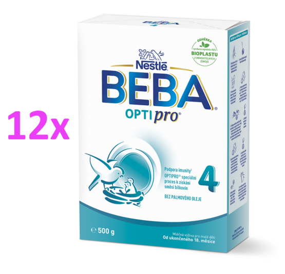 BEBA OPTIPRO 4  500G 12ks