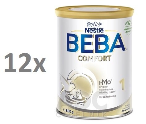 BEBA COMFORT 1 HMO 800G 12ks