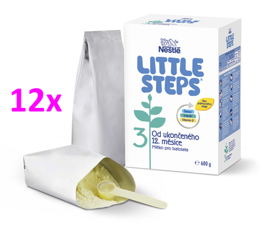 LITTLE STEPS 3 12x600g 