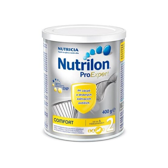 Nutrilon 2 Omneo COMFORT mléčná výživa v prášku (od ukonč. 6. měsíce) obsahující GOS / FOS 1x400 g