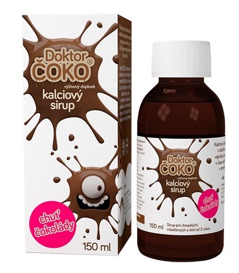 DOKTOR ČOKO KALCIOVÝ SIRUP 1X150ML