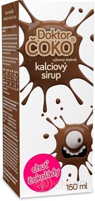 VULM Doktor ČOKO kalciový sirup 1x150 ml