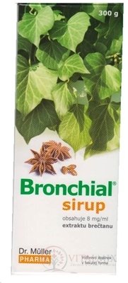 Dr. Müller Bronchial sirup s extraktem břečťanu a vitamínem C, 1x300 g