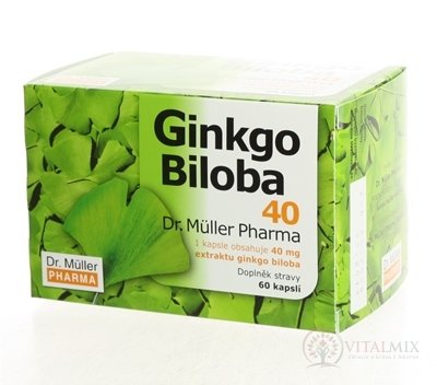 Dr. Müller GINKGO BILOBA 40 mg cps 1x60 ks