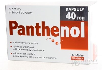 Dr. Müller PANTHENOL 40 MG cps 1x60 ks