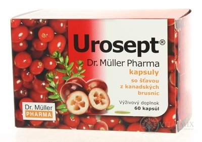 Dr. Müller Urosept tobolky cps (se šťávou z brusinek) 1x60 ks