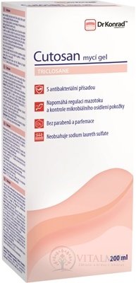 Dr. Konrad Cutosan jemný mycí gel 1x200 ml