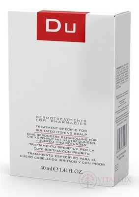 Du TREATMENT SPECIFIC FOR IRRITATED ITCHING SCALP (na podrážděnou, svědivou a zarudlou vlasovou pokožku s lupy) 1x40 ml