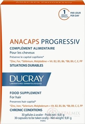 DUCRAY Anacaps Progressive cps pro vlasy 1x30 ks