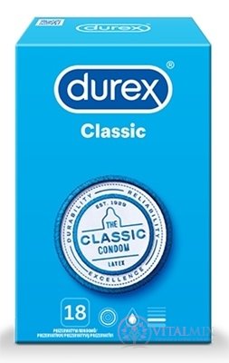 DUREX Classic kondom 1x18 ks