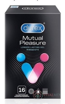 DUREX Mutual Pleasure kondom s benzokainem 1x16 ks