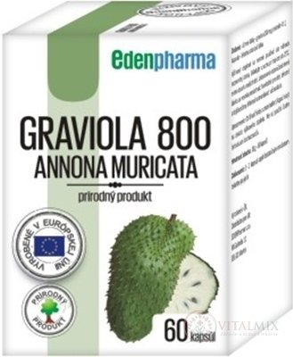 EDENPharma Graviola 800 cps 1x60 ks