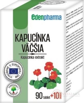 EDENPharma LICHOŘEŘIŠNICE VĚTŠÍ tbl 90 + 10 zdarma (100ks)