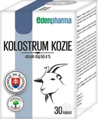 EDENPharma KOLOSTRUM KOZÍ cps 1x30 ks