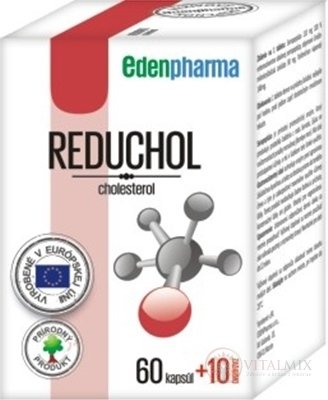 EDENPharma REDUCHOL cps 60 + 10 zdarma (70 ks)