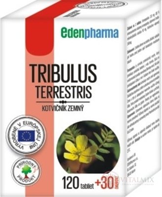 EDENPharma TRIBULUS tbl 120 + 30 zdarma (150 ks)