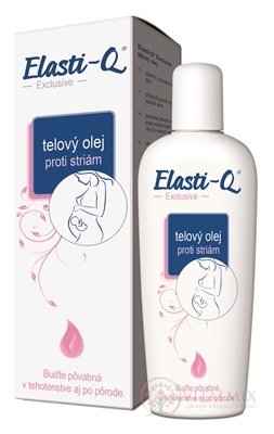 Elasti-Q Exclusive tělový olej proti striím 1x125 ml