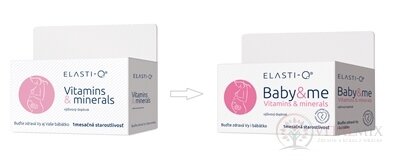 Elasti-Q VITAMINS &amp; MINERALS tbl 1x30 ks