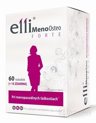 Elli MenoOsteo FORTE cps 60 + 15 zdarma (75 ks)