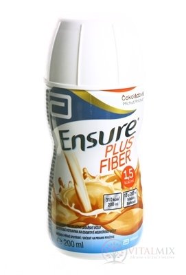 Ensure PLUS FIBER čokoládová příchuť, 1x200 ml