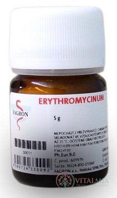 Erythromycinum - FAGRON v lahvičce 1x5 g