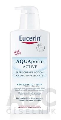 Eucerin AQUAporin ACTIVE Tělové mléko pro suchou pokožku 1x400 ml
