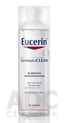 Eucerin DermatoCLEAN čistící pleťová voda pro všechny typy pleti 1x200 ml