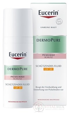 Eucerin DERMOPURE Emulze SPF30 ochranná, problematická pleť 1x50 ml