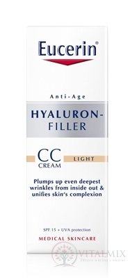 Eucerin HYALURON-FILLER CC krém světlý light 1x50 ml