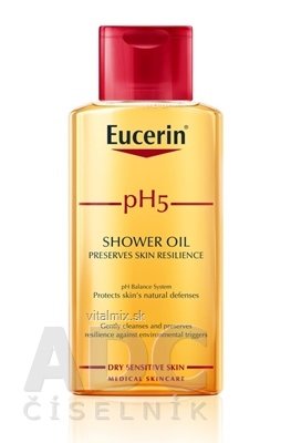 Eucerin pH5 relipidační sprchový olej pro citlivou pokožku 1x200 ml