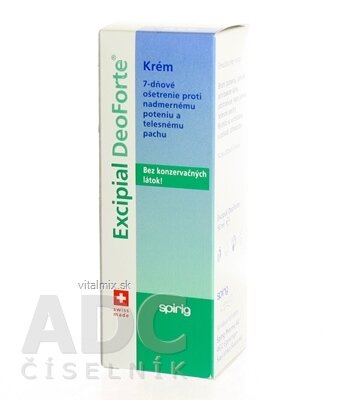 EXCIPIAL DeoForte antiperspirantní krém 1x50 g