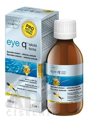 eye q tekutá forma s příchutí vanilky 1x200 ml