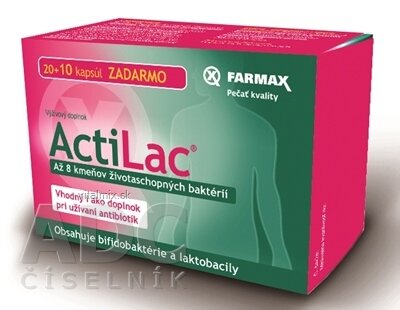 Farmax ActiLac cps (20 + 10 ks zdarma) 1x30 ks