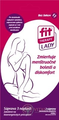 FIT THERAPY LADY náplast 2x3 ks