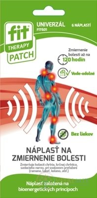 FIT THERAPY Patch UNIVERZÁL náplast 1x6 ks