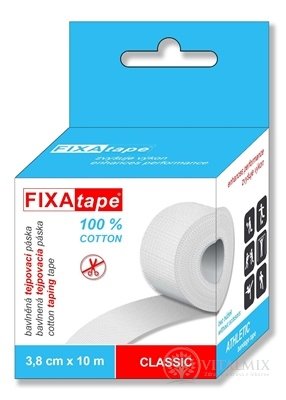 FIXAtape CLASSIC ATHLETIC bavlněná tejpovací páska 3,8cm x 10 m 1x1 ks