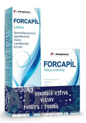 FORCAPIL cps 180 ks + FORCAPIL lotion 150 ml, 1x1 set