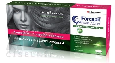 FORCAPIL HAIR ACTIV tbl 3x30 ks (90ks)