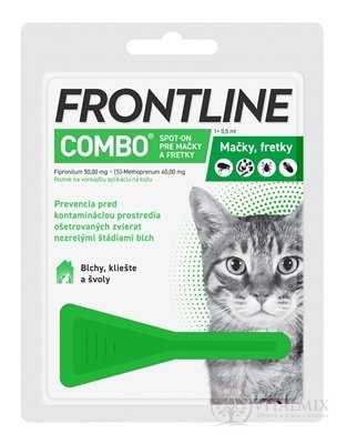 FRONTLINE Combo Spot-On pro kočky a fretky sol (na kůži) 1x0,5 ml
