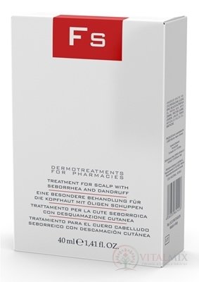 Fs TREATMENT FOR SCALP WITH seborrhea AND DANDRUFF (na seboroickou vlasovou pokožku s mastným lupy) 1x40 ml