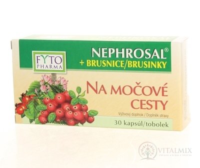 FYTO NEPHROSAL + BRUSINKY na močové cesty cps 1x30 ks