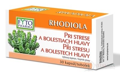 FYTO Rhodiola cps 1x30 ks